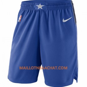 Dallas Mavericks Homme Shorts Bleu Nike Swingman